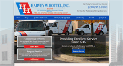 Desktop Screenshot of harveyhottel.com