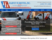 Tablet Screenshot of harveyhottel.com